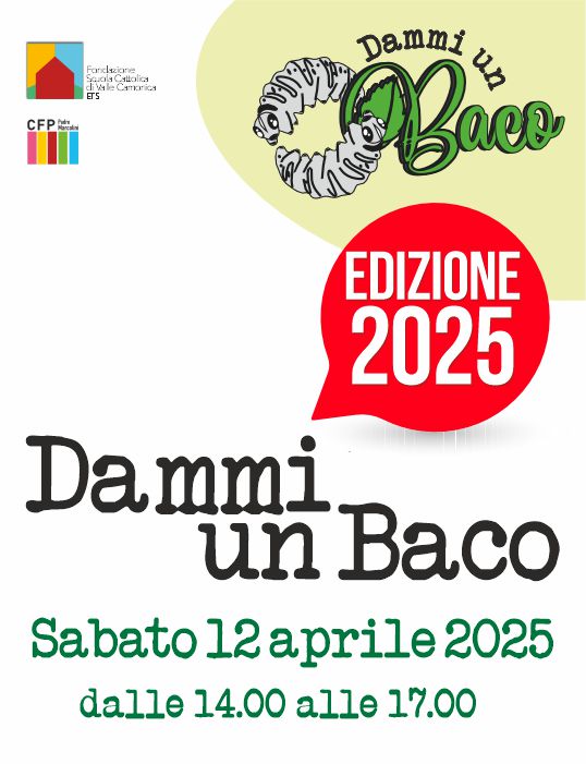 DAMMI UN BACO | SABATO 12 APRILE 2025